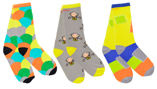 Bubbles & Patches Socks 3-Pack