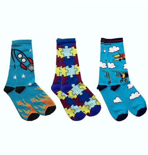 Up In The Air Socks 3-Pack