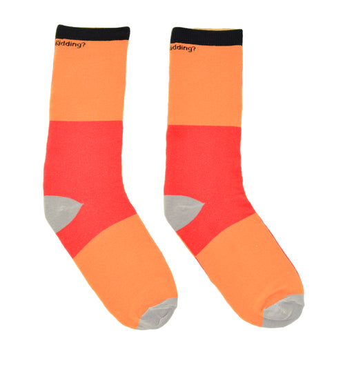 Red and Orange Socks