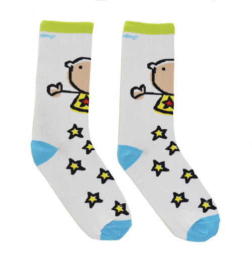 Logo With Stars Socks