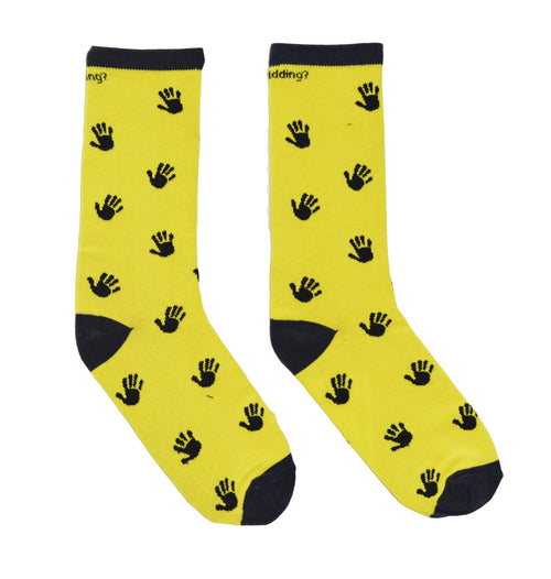 Yellow Hands Socks