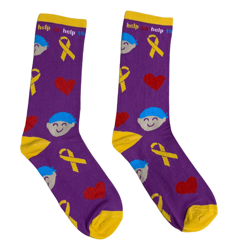 Kids Cancer Foundation Socks  - AYK Cares