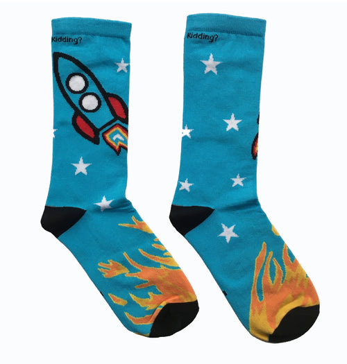 Rocket Launch Socks